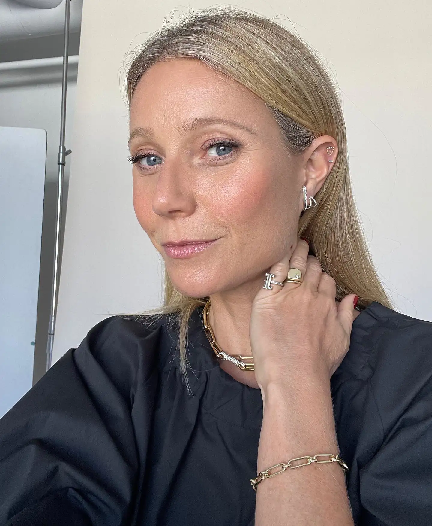  Gwyneth Paltrow con un maquillaje natural 