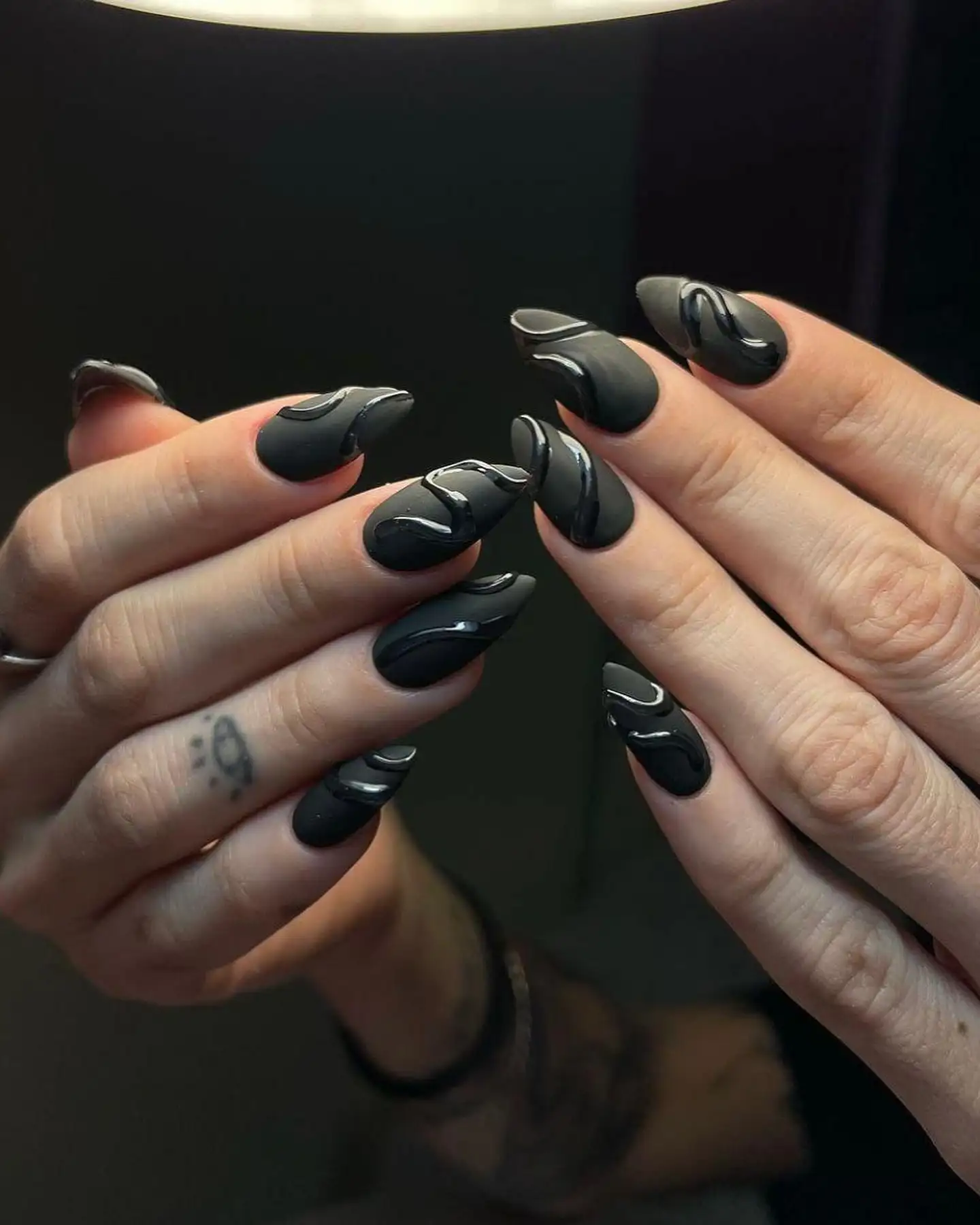 uñas negras