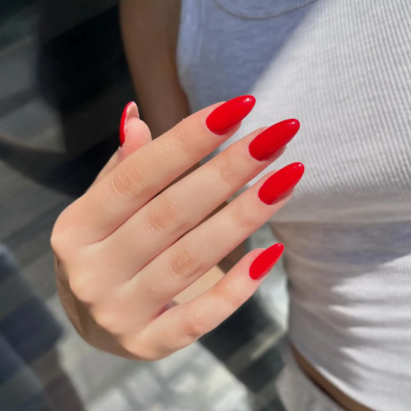 uñas rojas