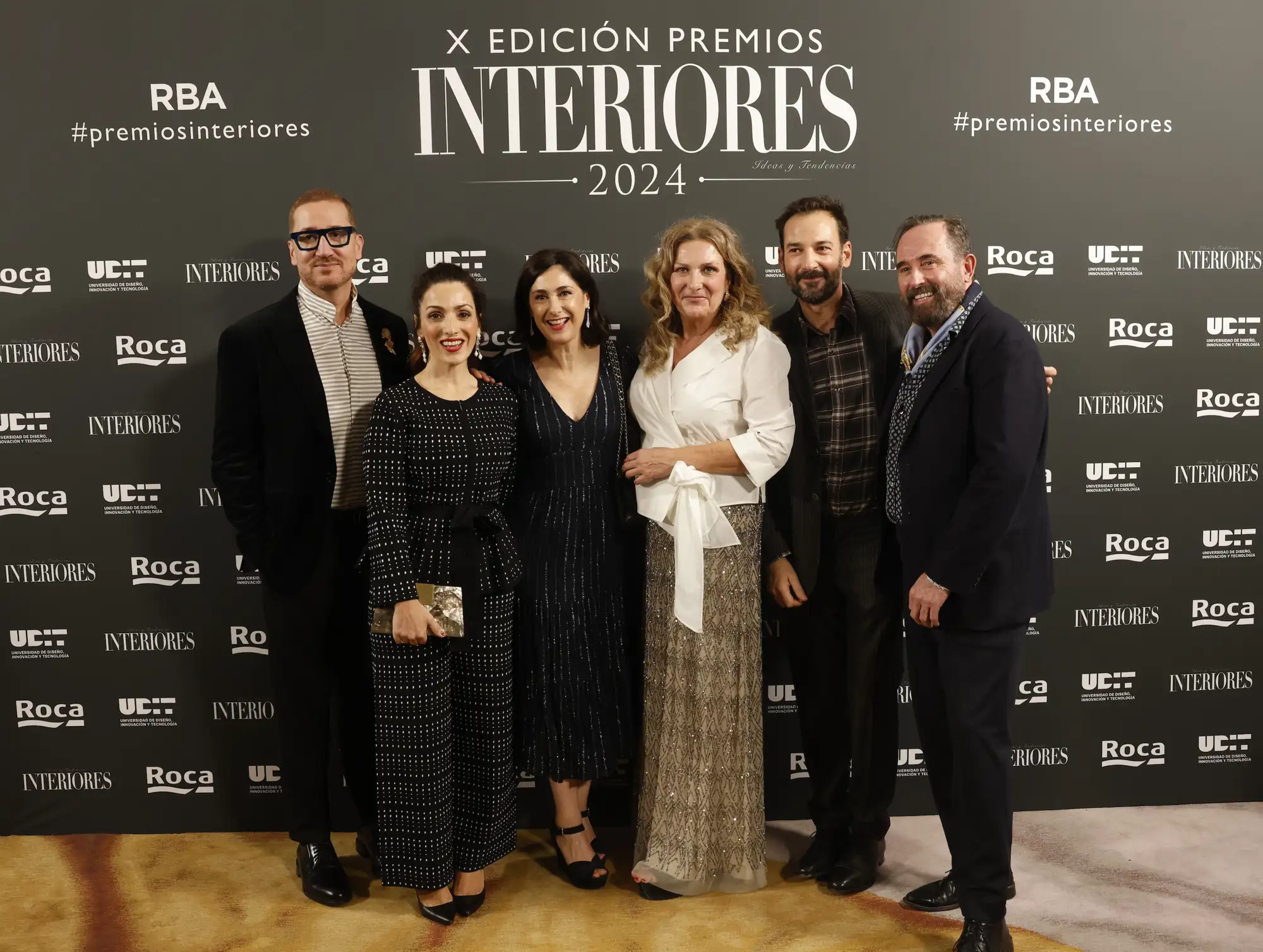 Raúl Martins, Beatriz Silveira, Inés Benavides, Paloma Pacheco Turnes (directora creativa y fotógrafa), Erico Navazo y Pepe Leal, interioristas y arquitectos