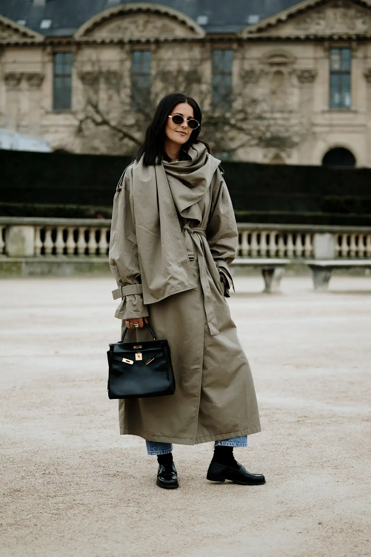 gabardina trench