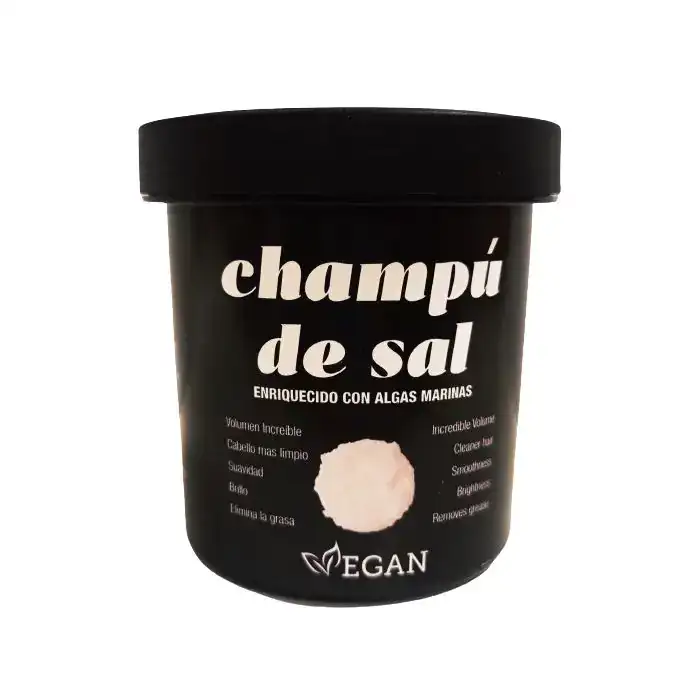 Champú de Sal con Algas Marinas Cabello Graso de Belkos