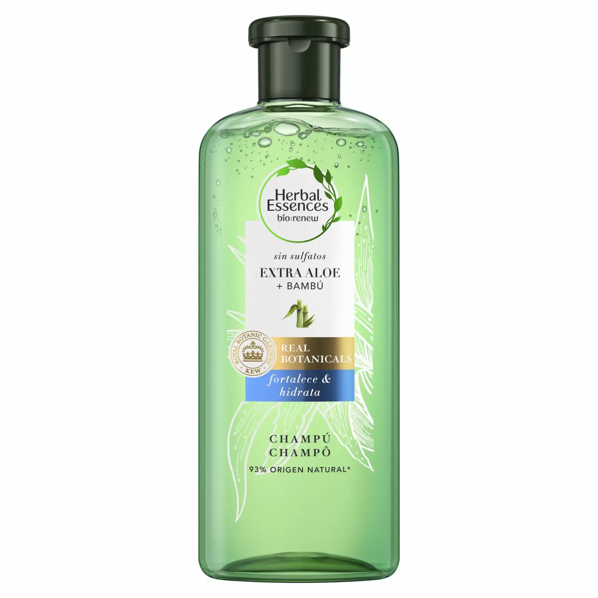 Champú Herbal Essences Extra Aloe + Bambú