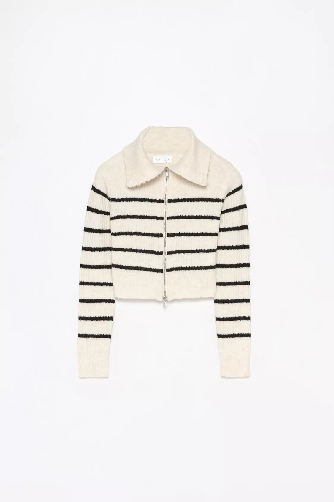 cardigan con cremallera