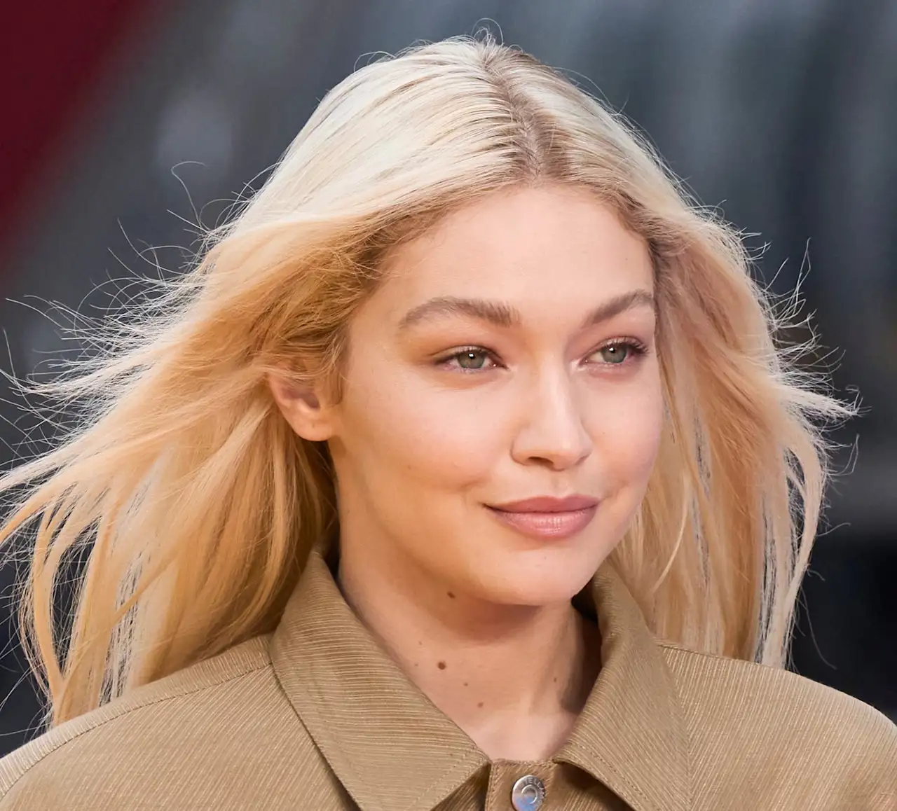 Gigi Hadid con cabello sano