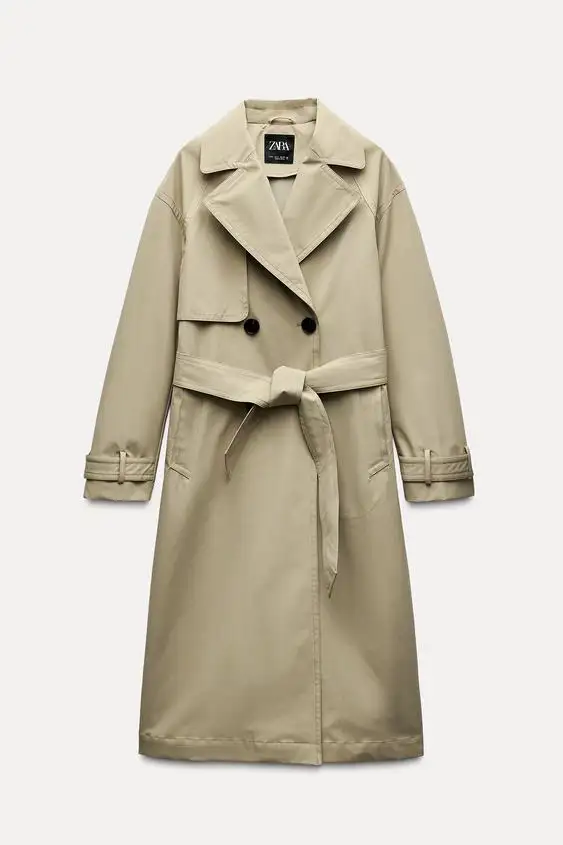 TRENCH MIDI CINTURÓN WATER REPELLENT