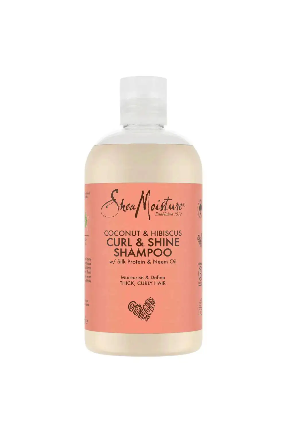 CHAMPÚ CURL & SHINE DE COCO E HIBISCO DE SHEA MOISTURE