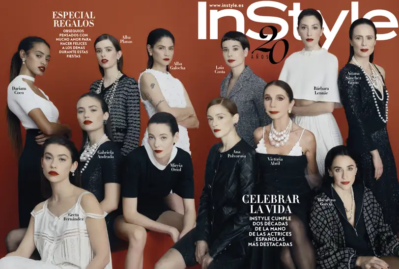 Portada del número de diciembre de InStyle