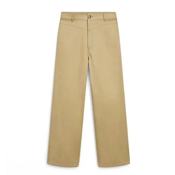 Pantalón con canesú de Massimo Dutti