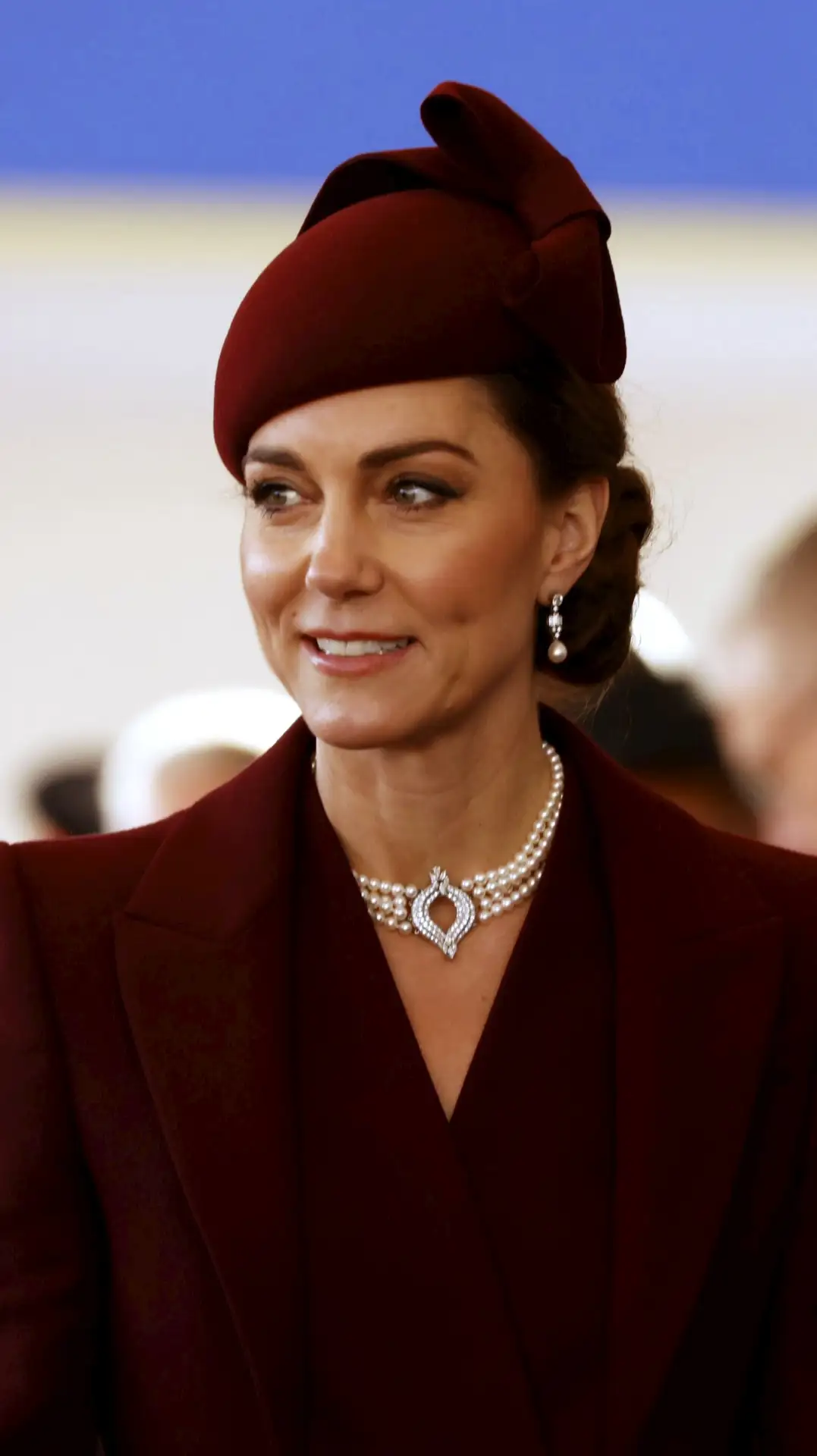 Kate Middleton durante la visita de estado del Emir of Qatar a Londres