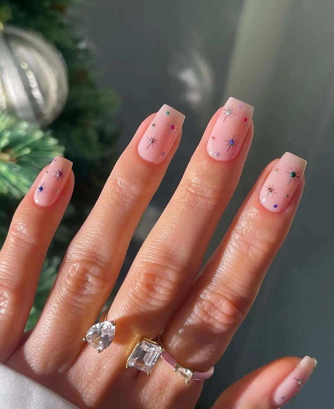 Manicura Navidad