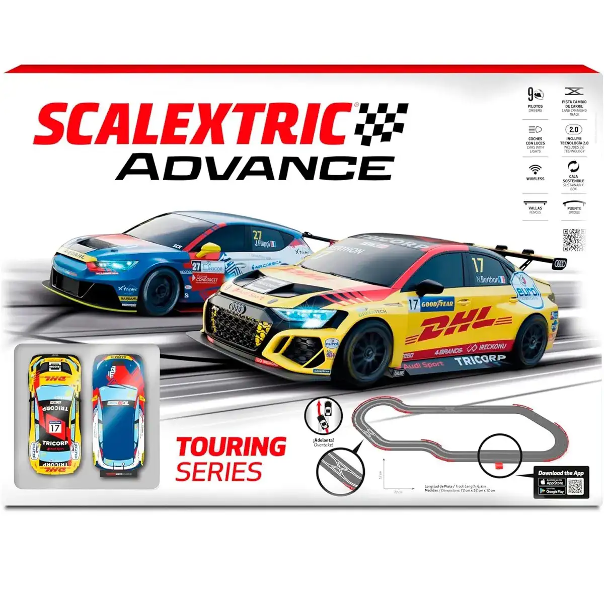 Caja de Scalextric