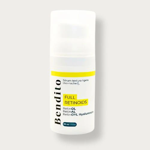 Bendito Full Retinoids Facial 30ml. Intensivo Antiedad con Retinol, Retinal y Retinoyl Hyaluronate