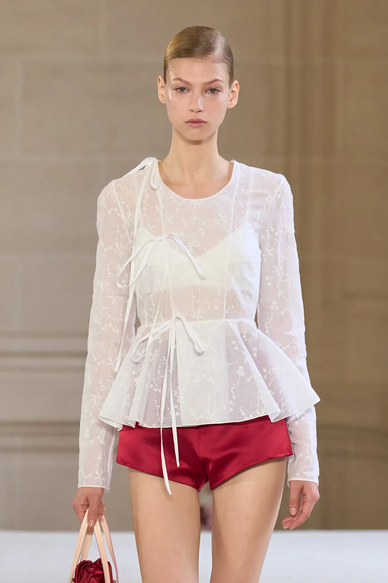 blusa peplum giambattista valli