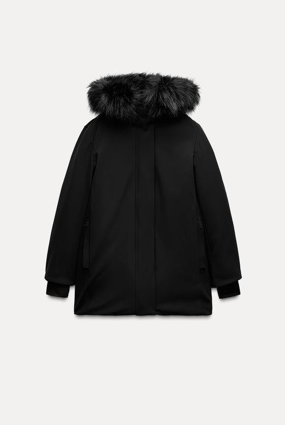 parka negra