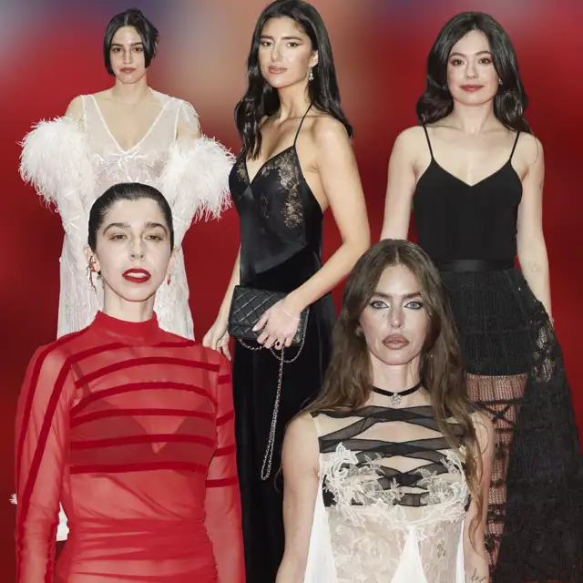 Los vestidos con transparencias triunfan en la alfombra roja de los Premios Feroz 2025