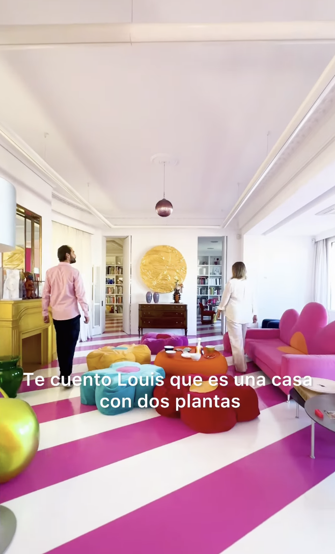 El arte forma parte importante de esta impresionante casa