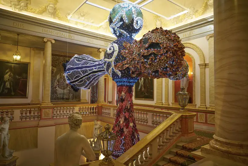 Valkyrie Thyra, colaboración de Joana Vasconcelos y Maison Dior para Flamboyant