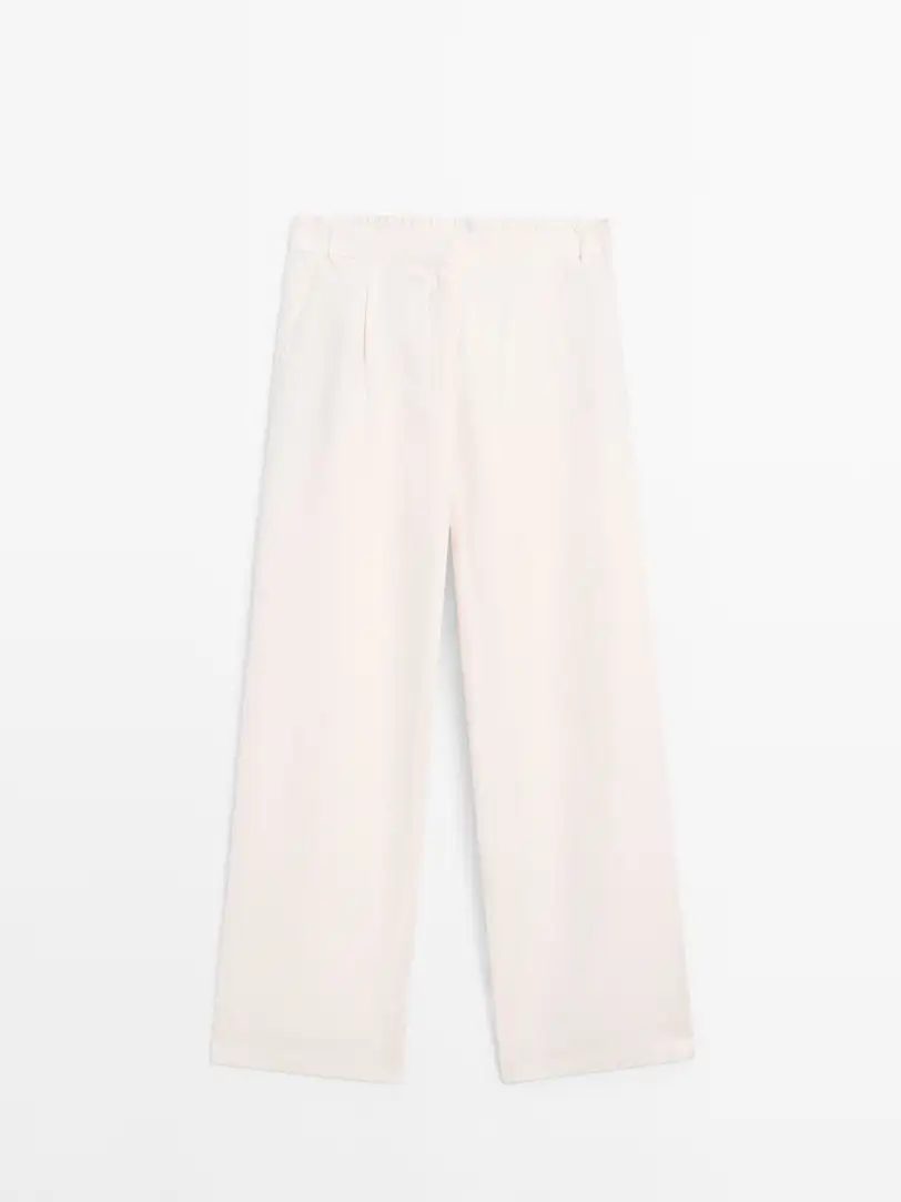 pantalon lino