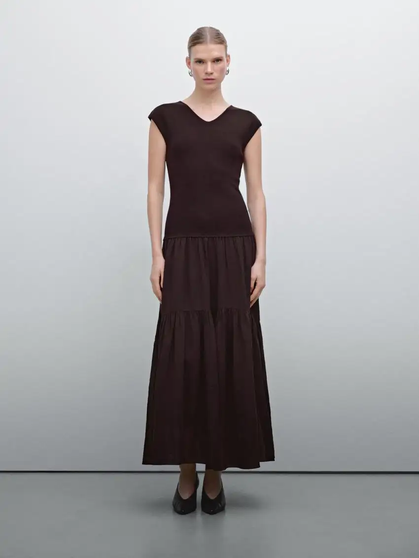 vestido massimo dutti