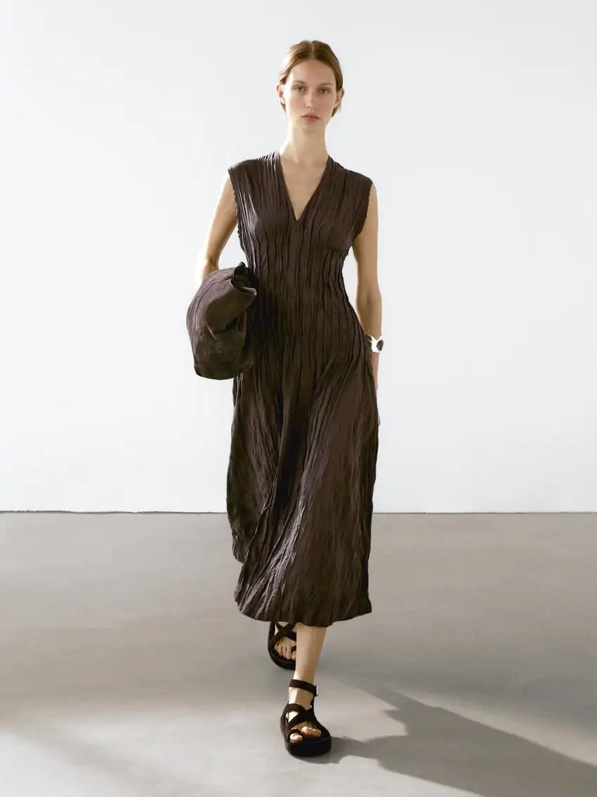 vestido massimo dutti