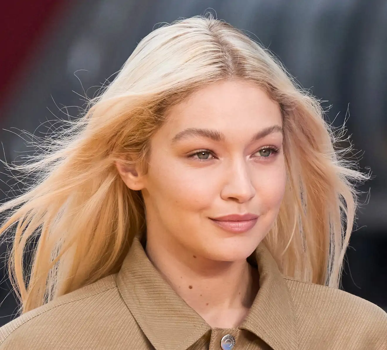 Gigi Hadid con cabello sano