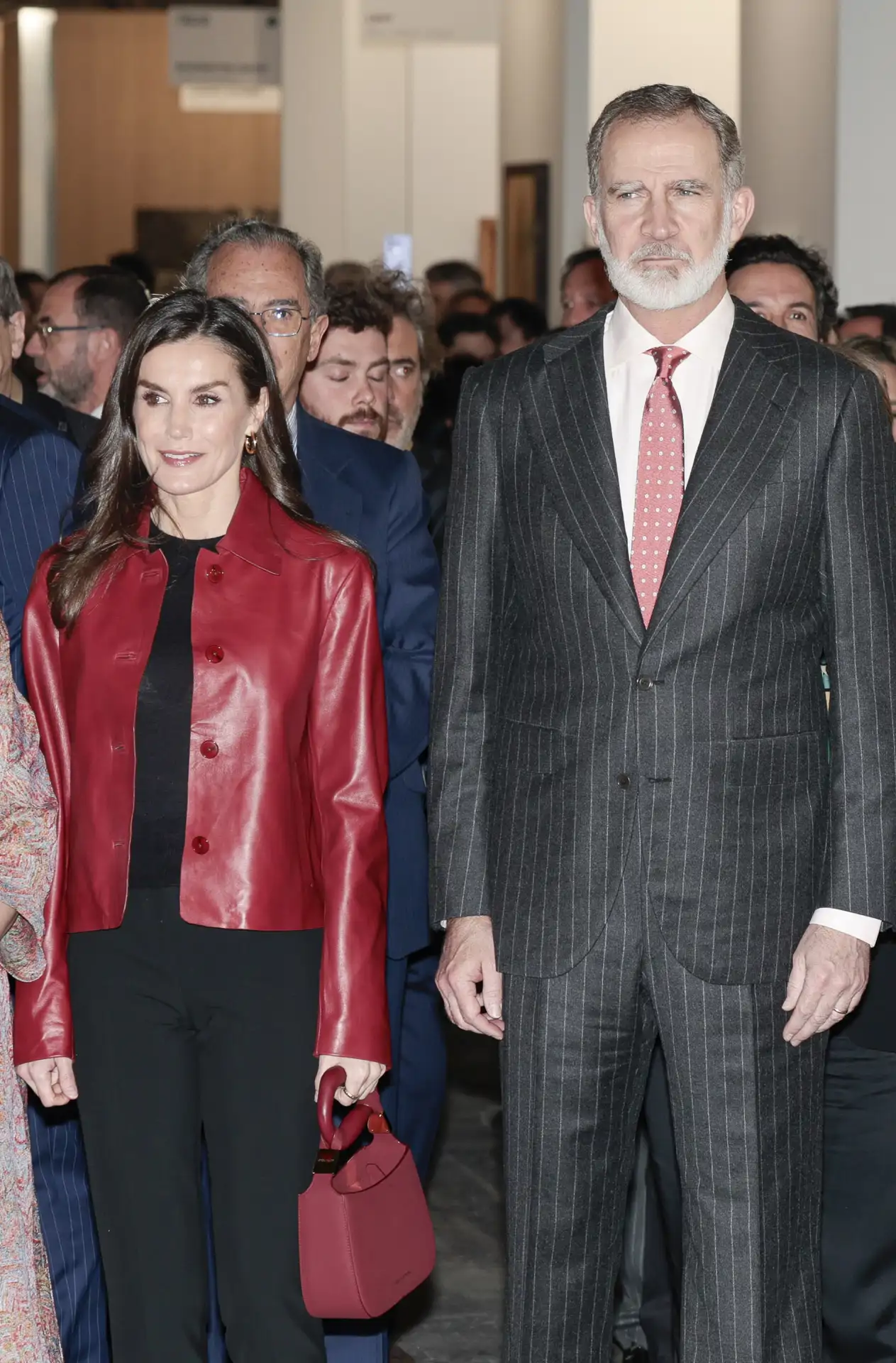 La reina Letizia y el rey Felipe, en ARCOmadrid 2025