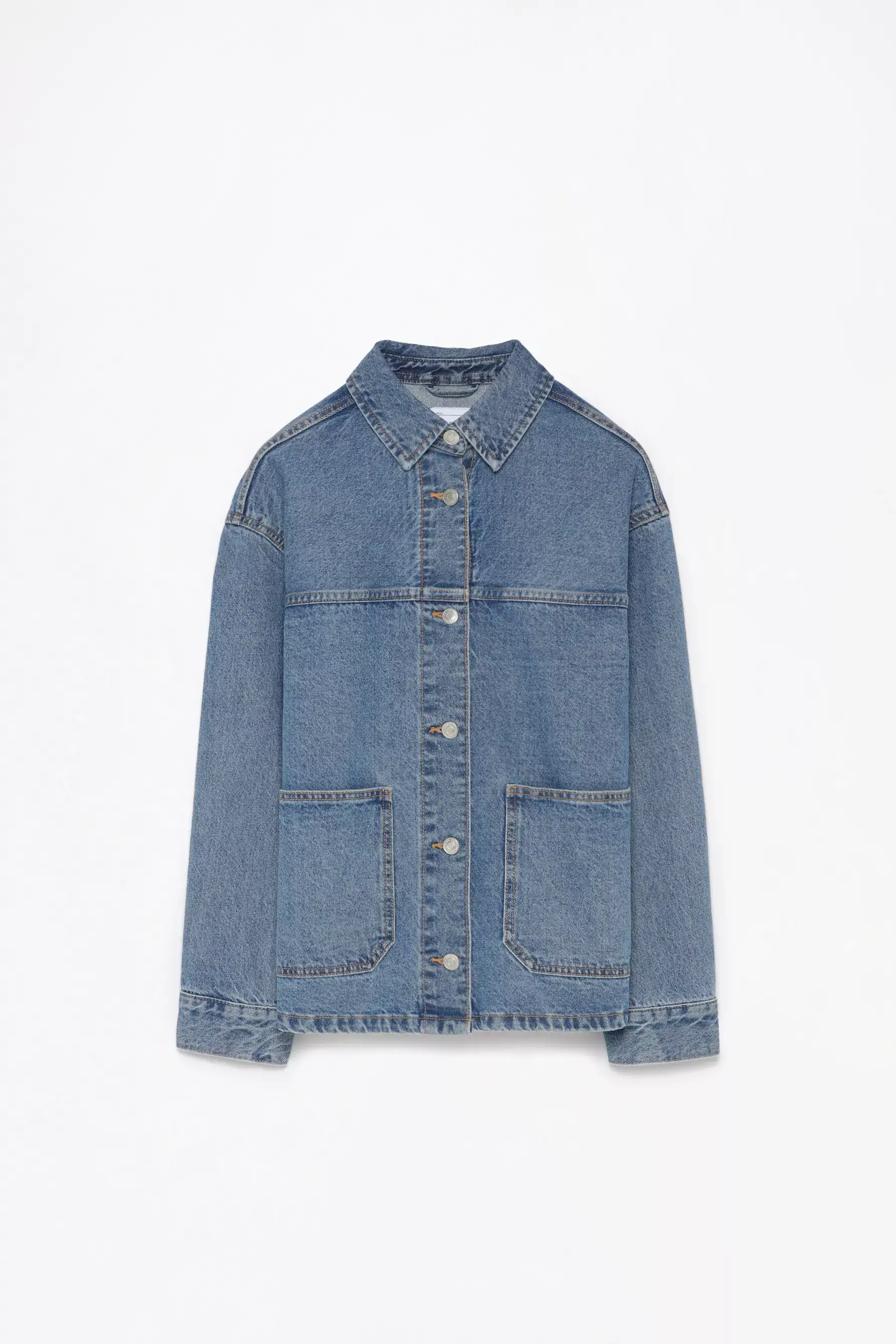 Cazadora oversize denim