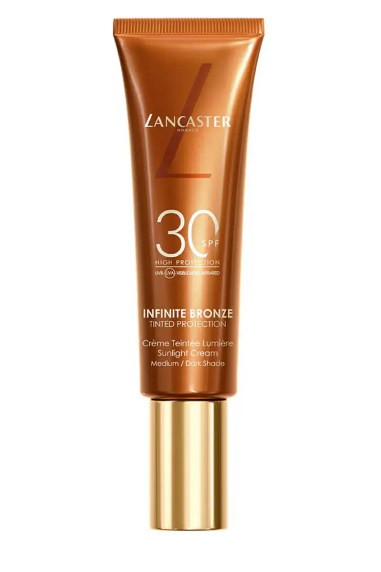 Crema solar con color de Lancaster