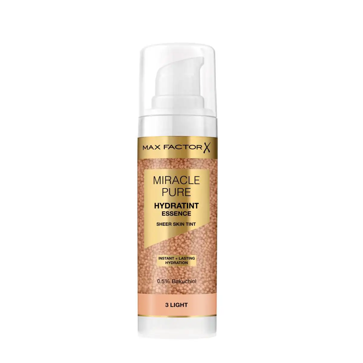 MaxFactorHydratintEssenceFoundation packshot 2D close 30 Light front psd JPG 300dpi
