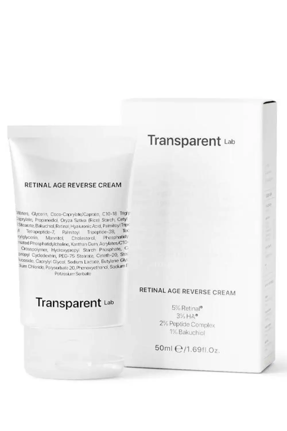 Crema con bakuchiol de Transparent 
