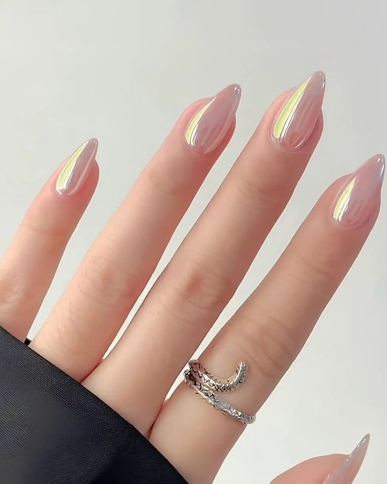 uñas rosas