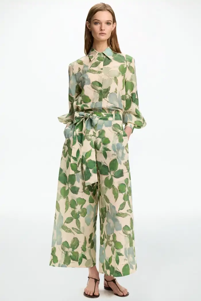 pantalones florales