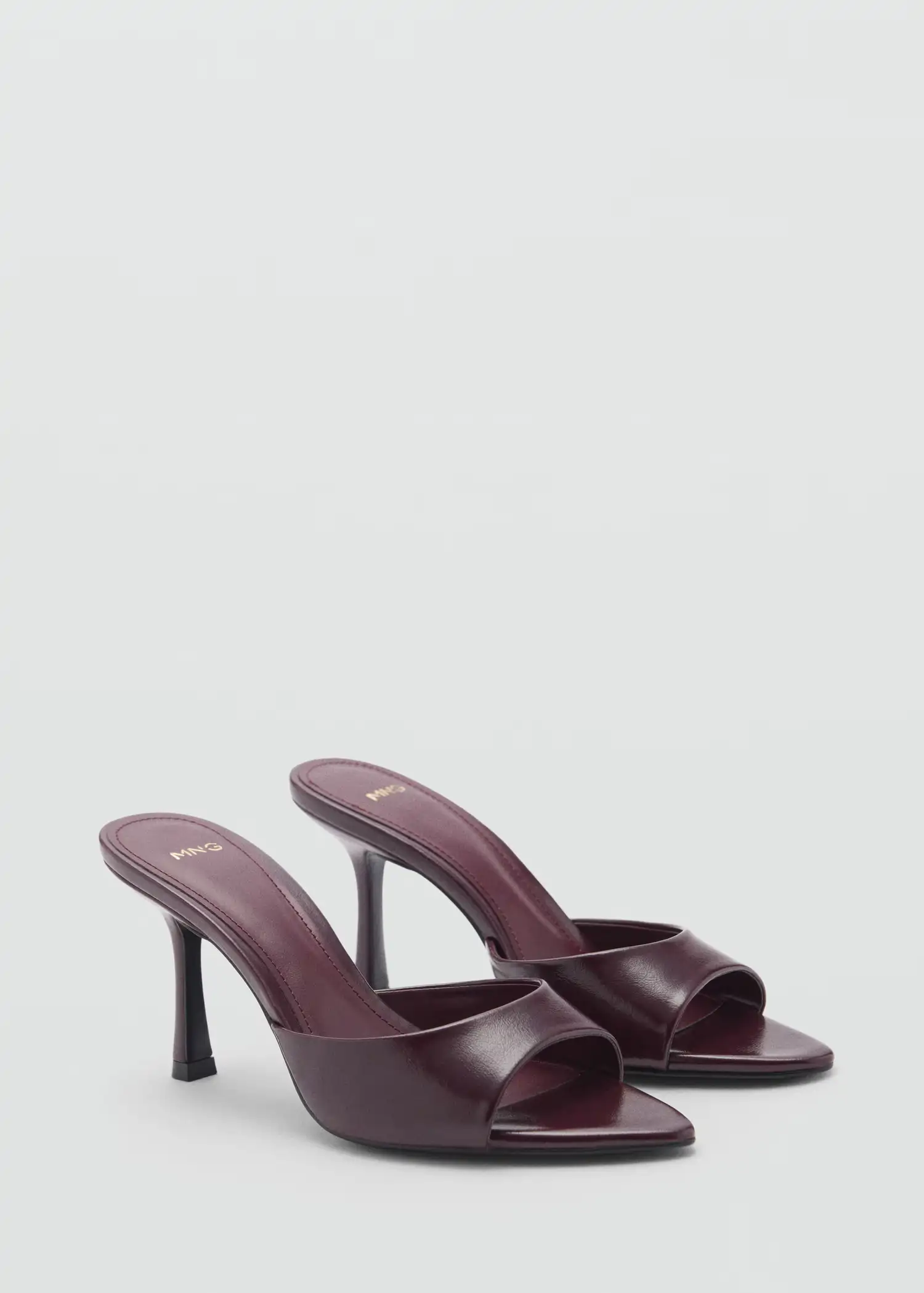 sandalias peep toe