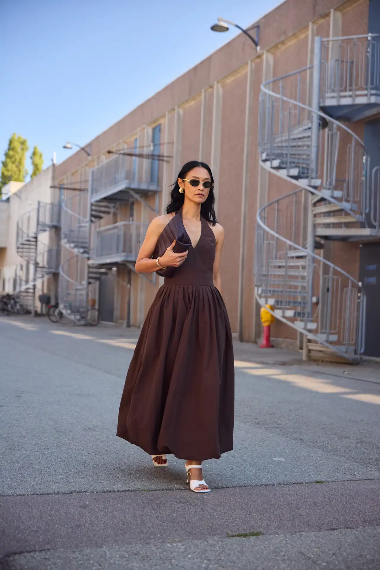 vestido sandalias