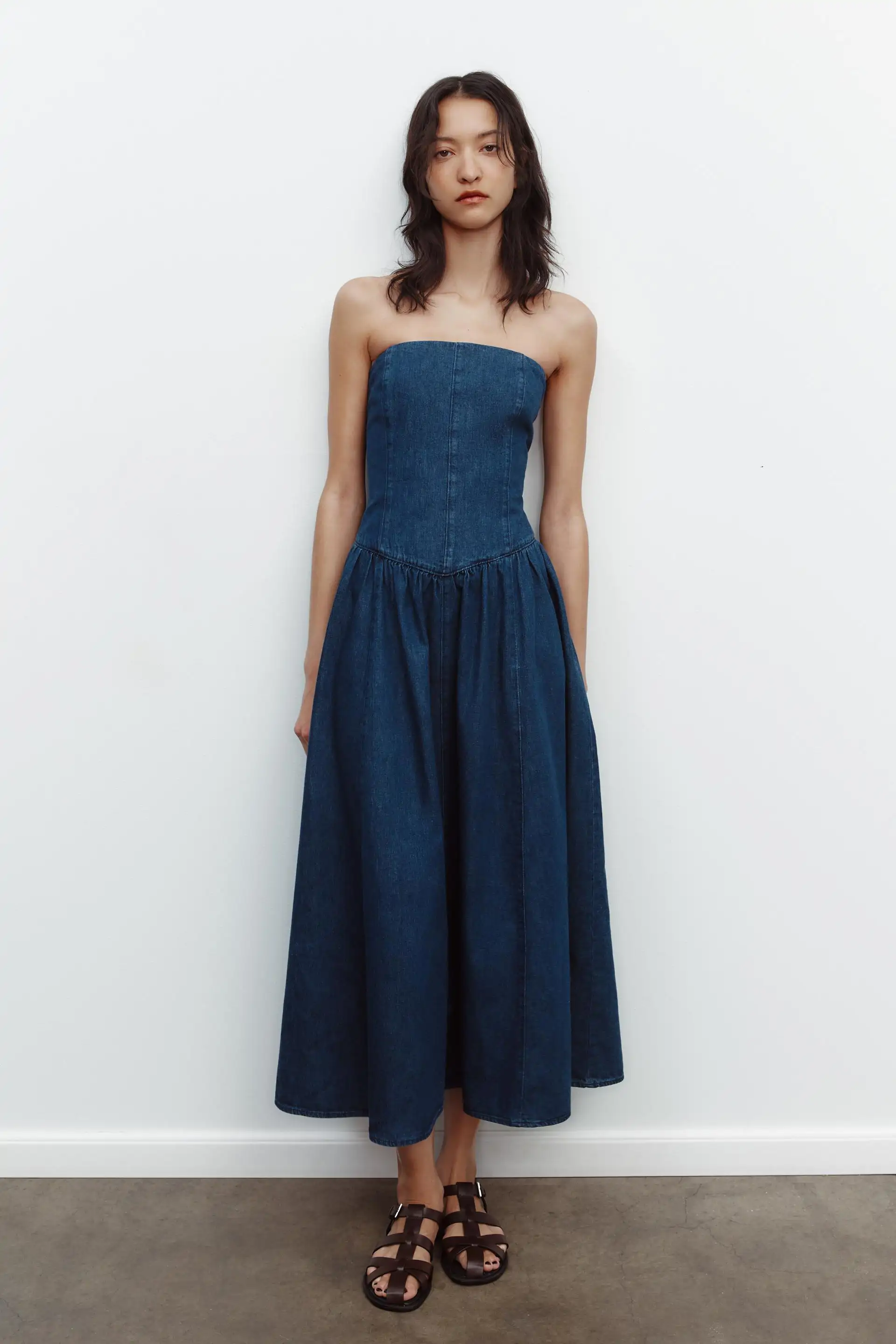 Vestidos drop waist