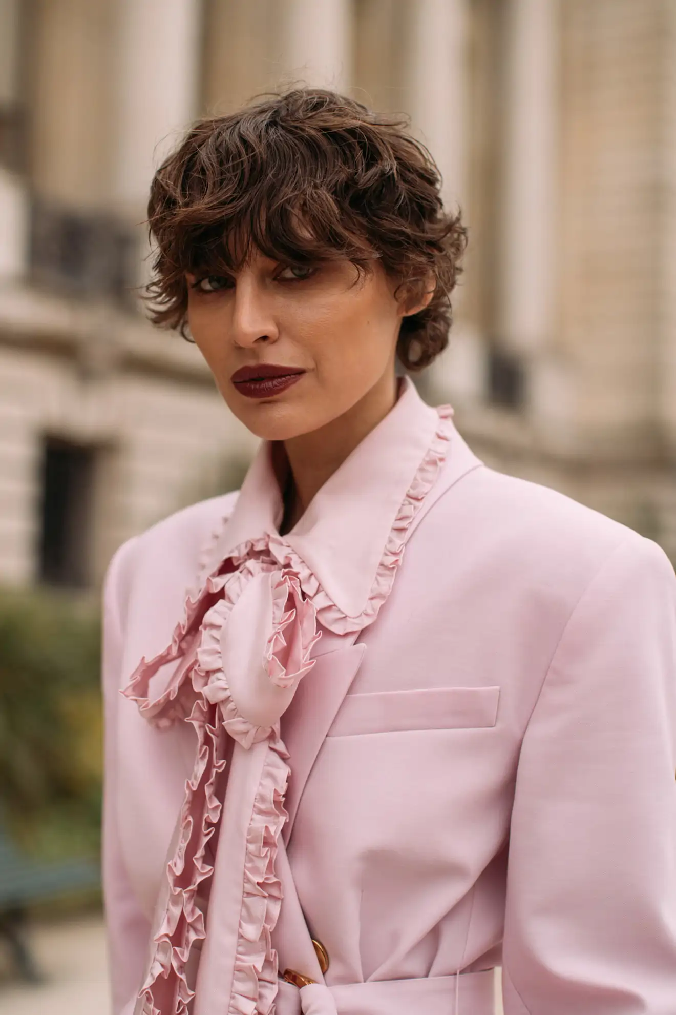 Maquillaje Blusa Rosa