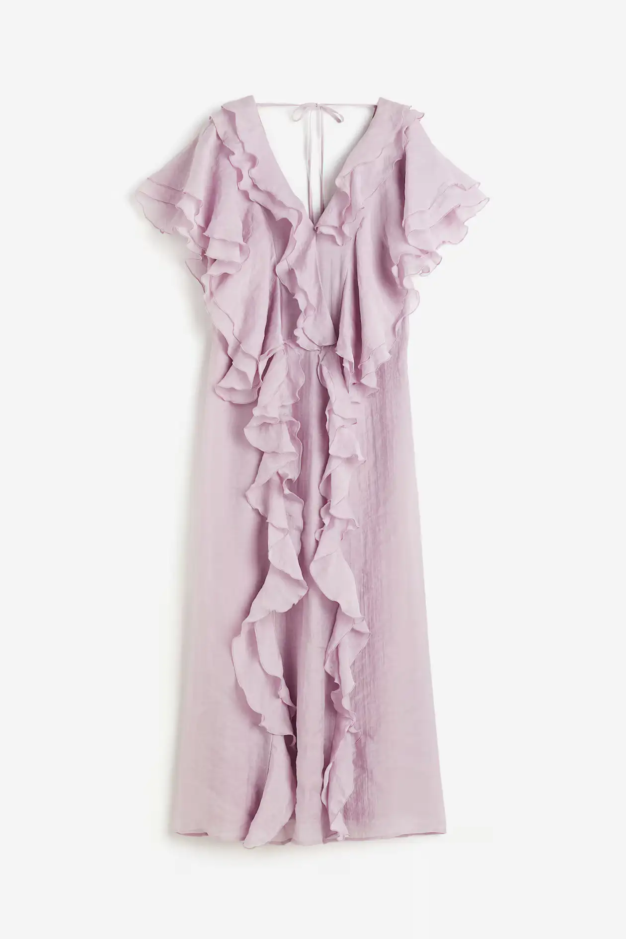 vestido volantes