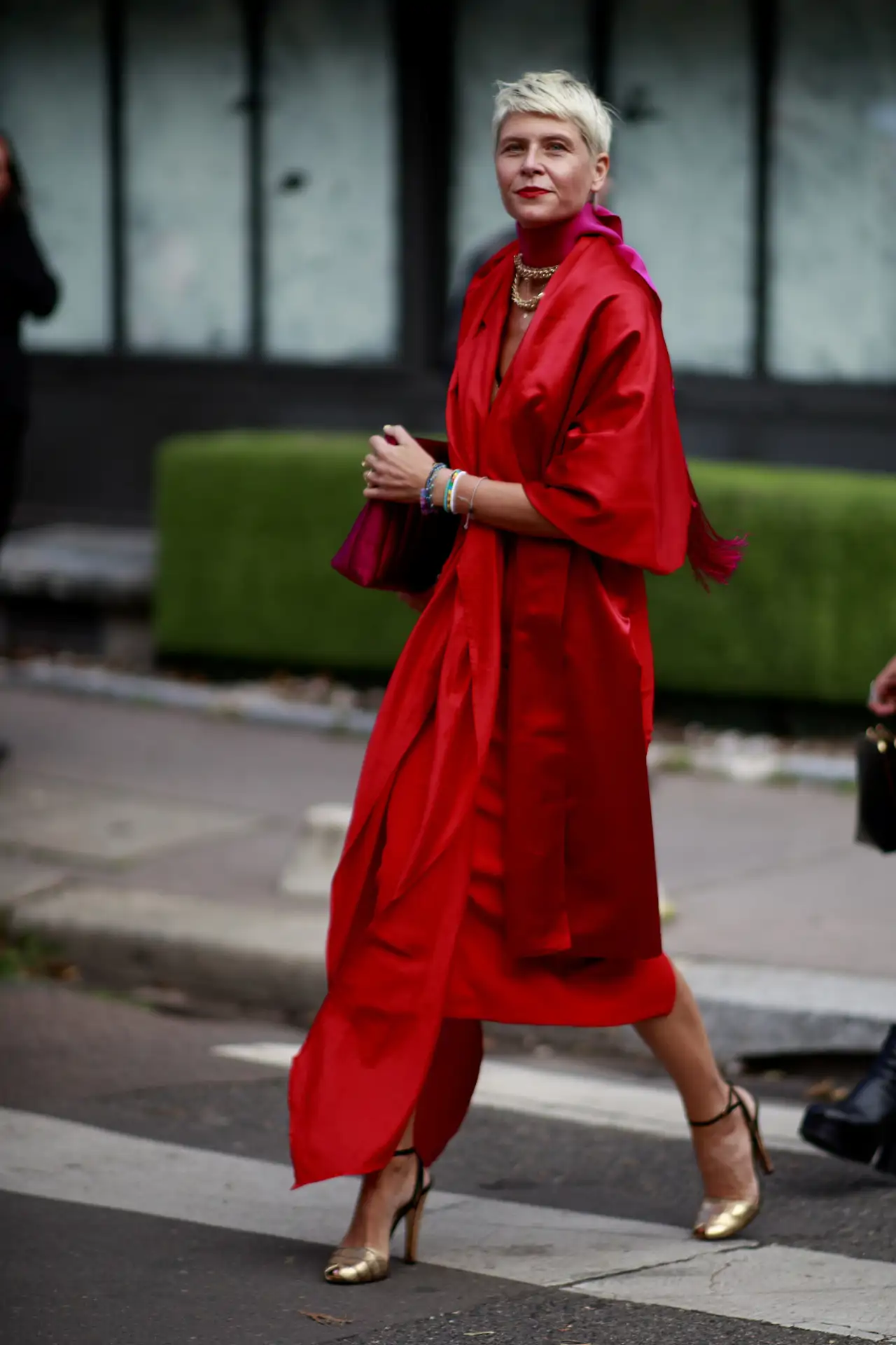 Vestido rojo H&M
