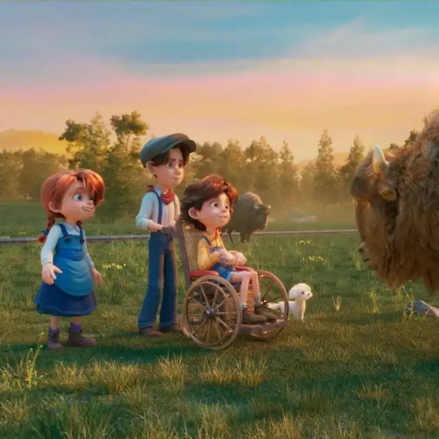 La historia real de 'Buffalo Kids': la película de dibujos animados que un padre creó para su hijo con parálisis cerebral