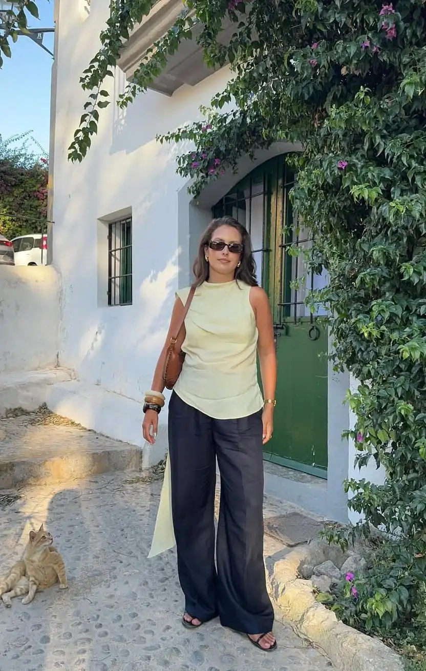 Pantalón ancho verano
