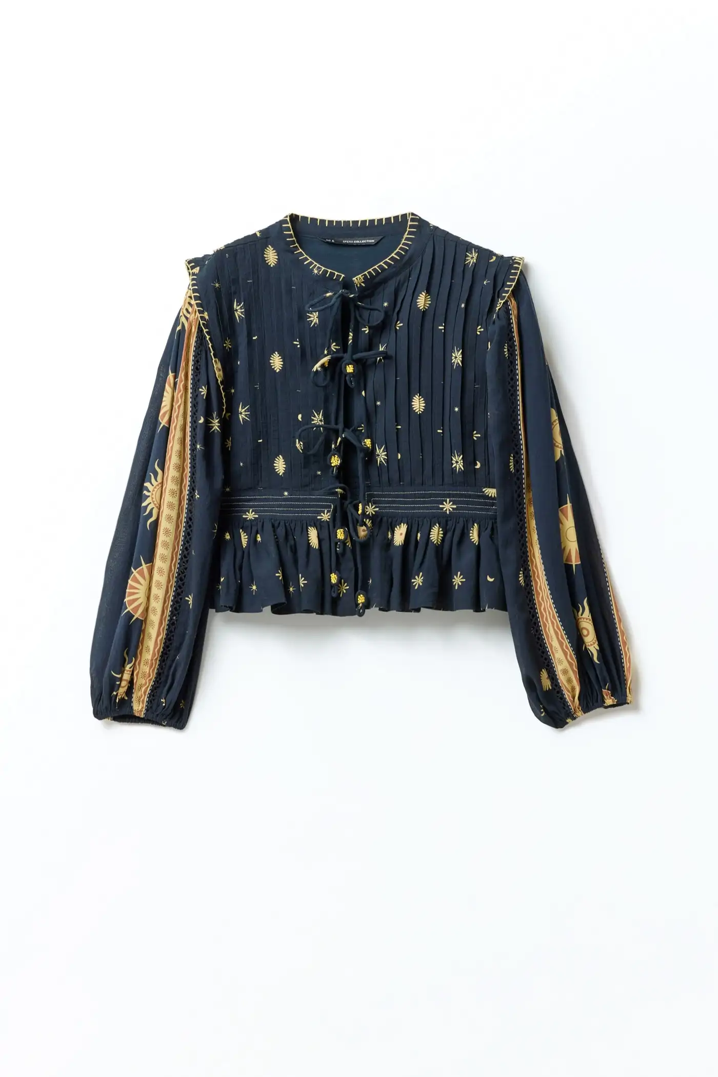 sobrecamisa bordada