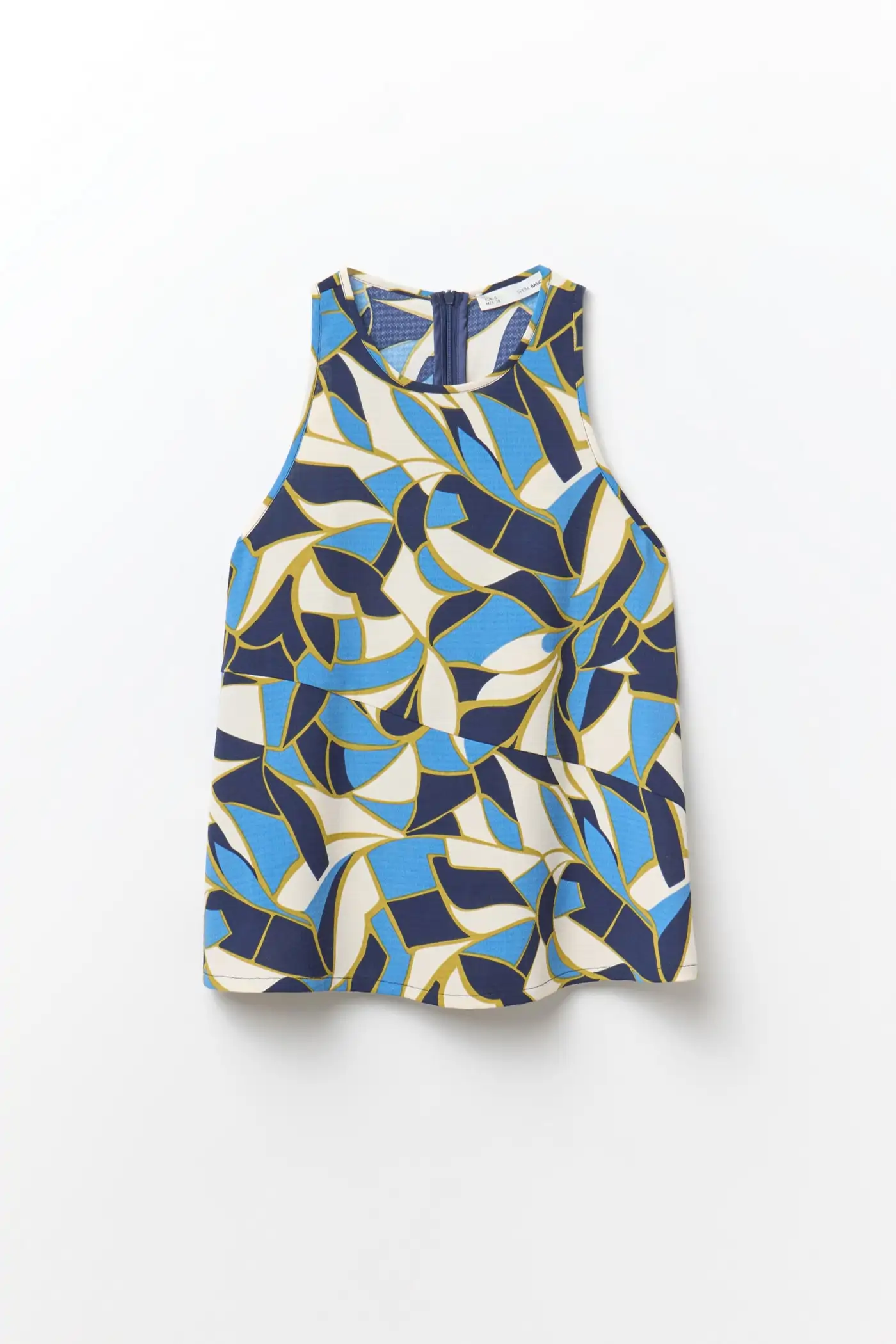 Top halter estampado