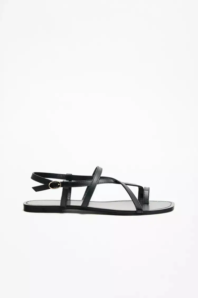 Sandalias negras