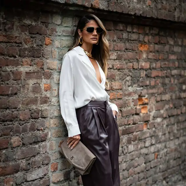Camisa blanca en clave sexy
