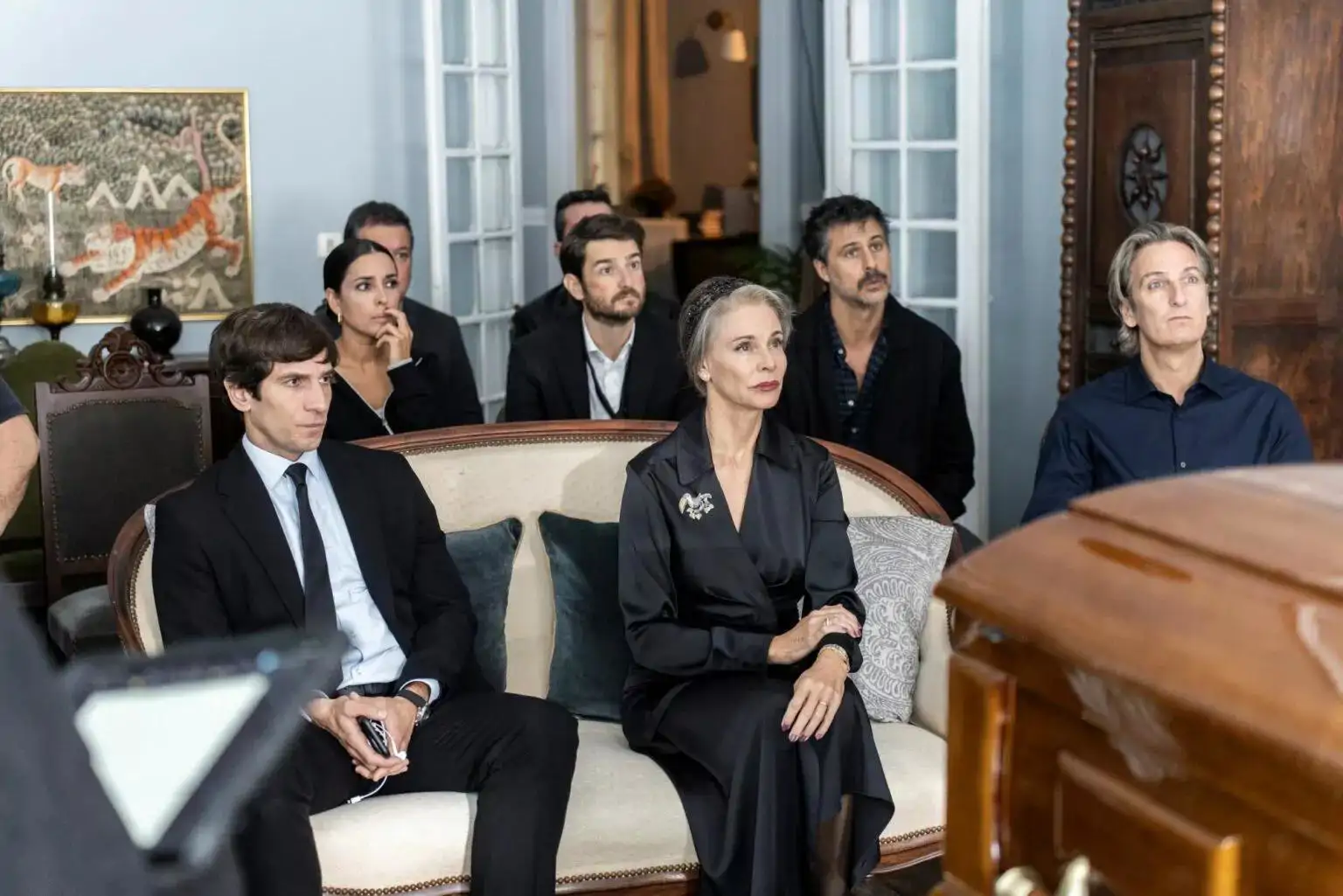 un funeral de locos