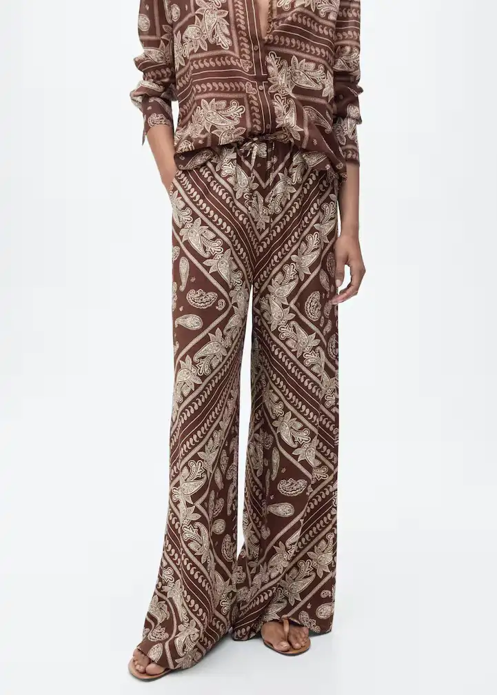 Pantalones paisley