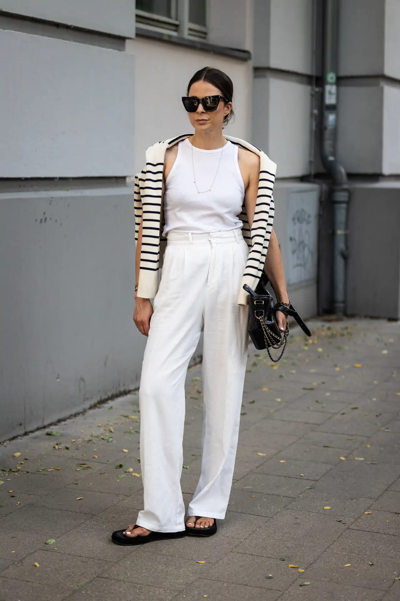 pantalones lino
