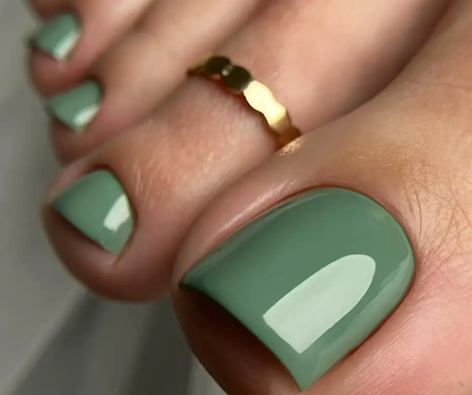 Pedicura verde