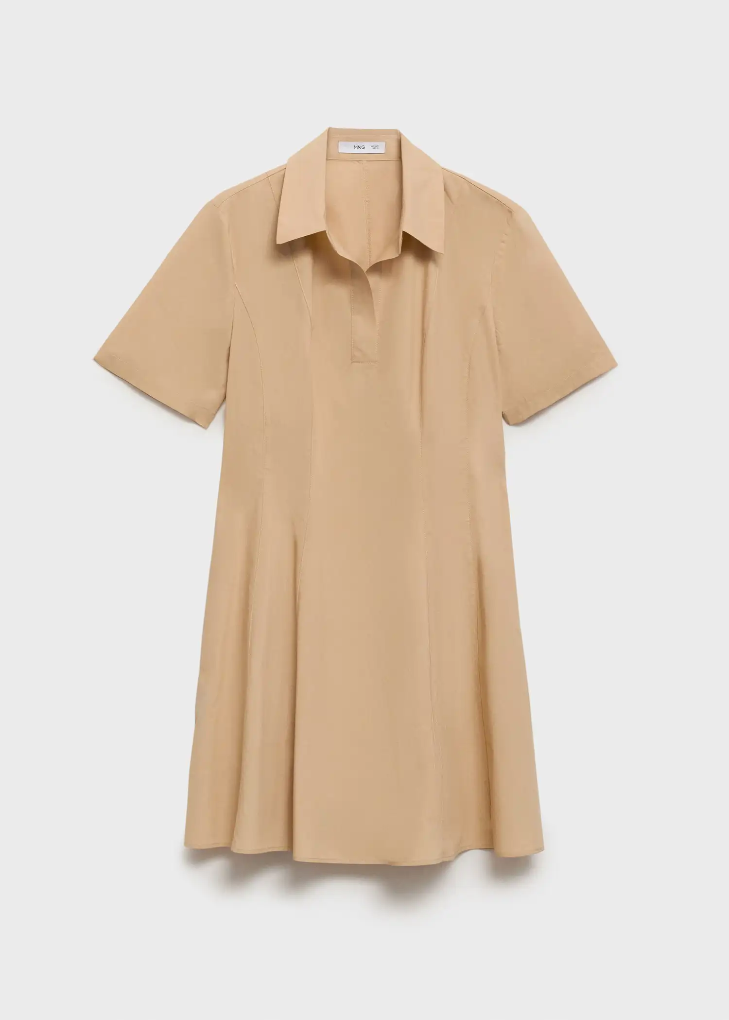 Vestido camel